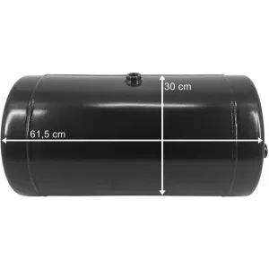 Air Tank 40L 310x615 4xm22x1.5 (Steel)