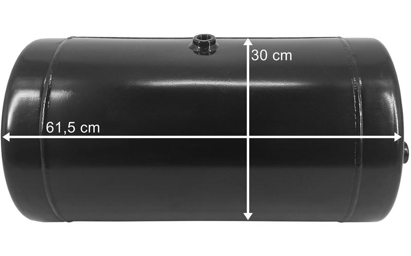 Depósito de Aire 40L 310x615 4xm22x1,5 (Acero)