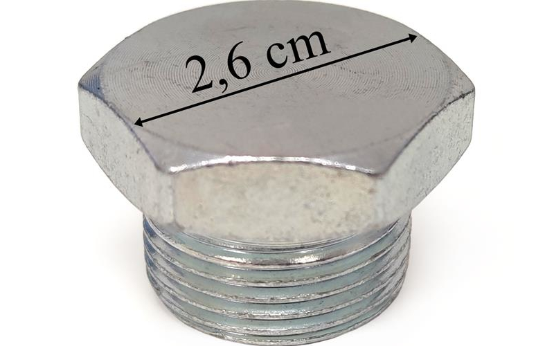Tapón Roscado M22 para Tanque / Depósito de Aire