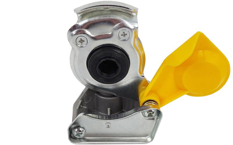Tête D’accouplement Pneumatique M22 Dure Avec Valve Jaune (Camion Tracteur)