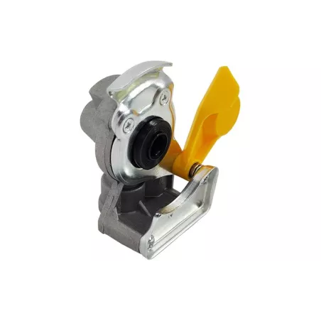 Tête D’accouplement Pneumatique M22 Dure Avec Valve Jaune (Camion Tracteur)