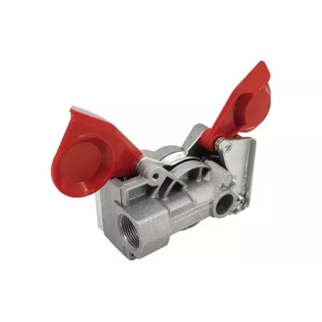Pneumatic Coupling Head M22 Complete Red (Truck + Semi-trailer)