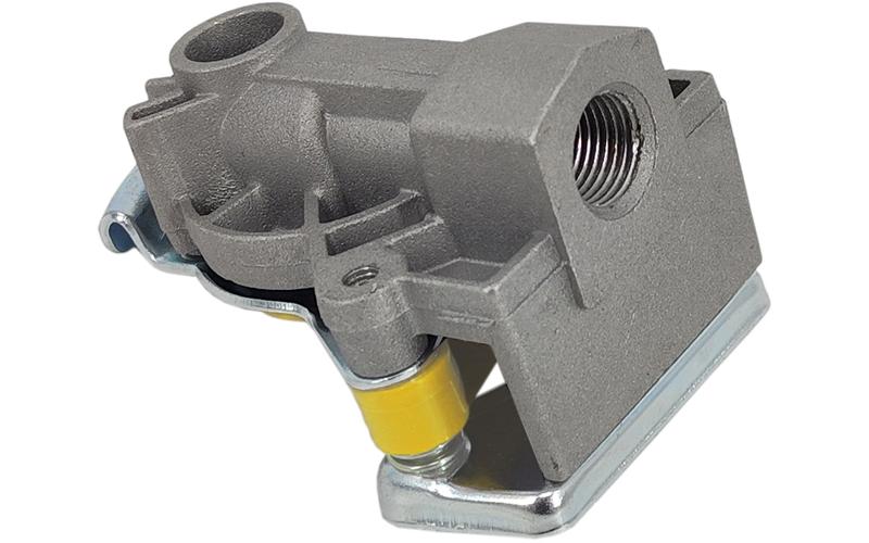 Tête D’accouplement Pneumatique M16 Souple Sans Soupape Jaune (Semi-remorque)