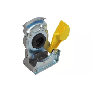 Tête D’accouplement Pneumatique M16 Souple Sans Soupape Jaune (Semi-remorque)