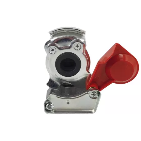 Racor Neumático M22 Suave Rojo sin Válvula (Semirremolque)