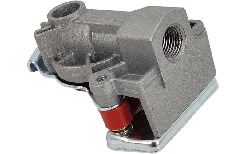 Cabeza de Acoplamiento Neumático M16 Blanda sin Válvula Roja (Semirremolque)