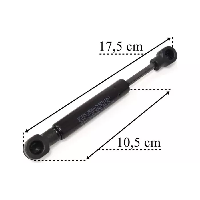 DAF Vérin à Gaz Pour Trappe de Boîte à Gants / Boîte de Rangement 156mm 50n