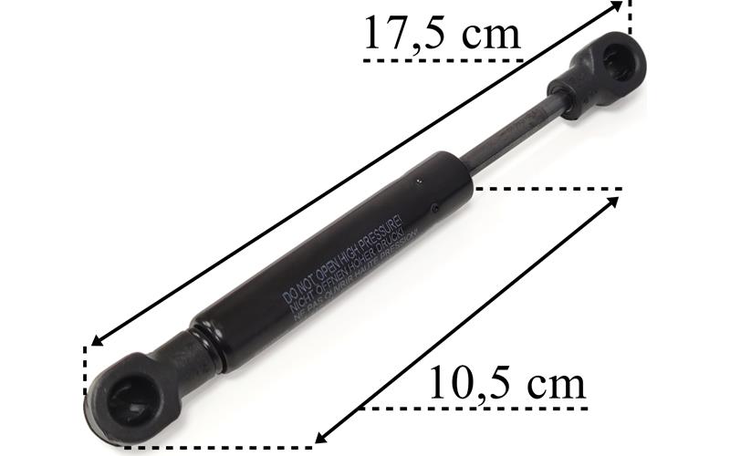 DAF Gas Spring Storage Compartment 156mm 50n
