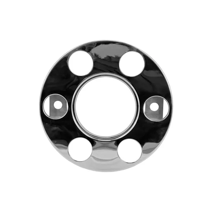 Stainless Steel Radkappe With Hole 17.5'
