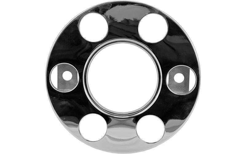 Stainless Steel Radkappe With Hole 17.5'