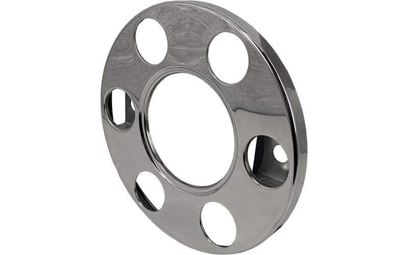 Stainless Steel Radkappe With Hole 17.5'