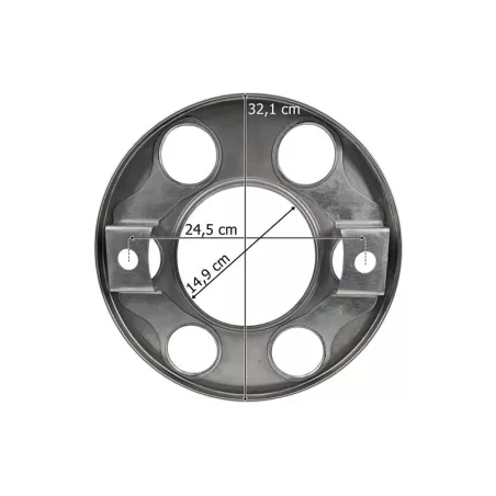 Enjoliveur de Roue En Acier Inoxydable 17,5 Pouces