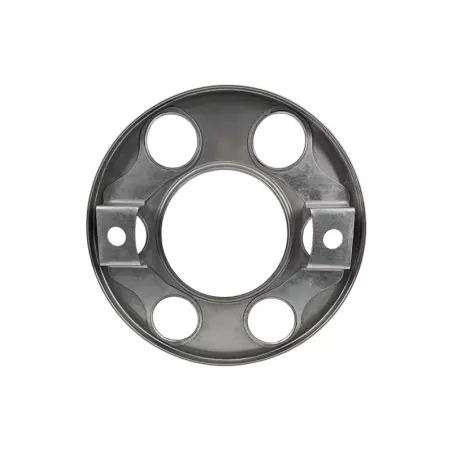 Stainless Steel Radkappe With Hole 17.5'