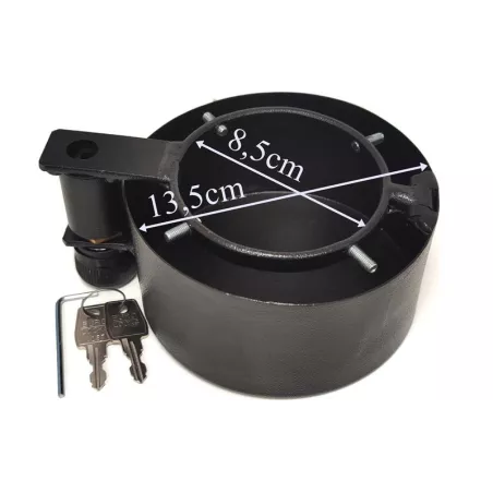 Bouchon Antivol de Réservoir de Carburant Ø60 mm Complèt