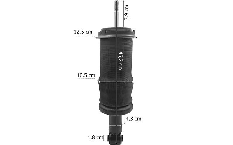 Scania Series R / S Rear Cab Shock Absorber (Complete)