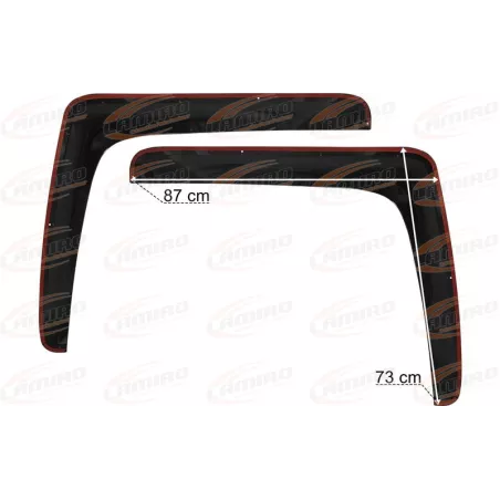 MAN TGX / TGS / TGL / TGM Deflectores de Ventana Lateral