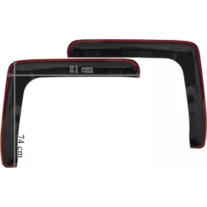 Mercedes Actros MP1 / MP2 / MP3 Side Window Fairings / Deflectors