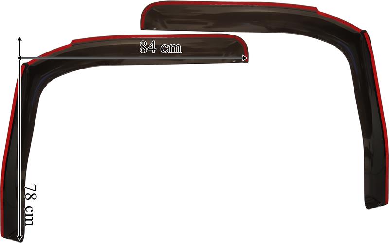 Volvo FH4 / FH5 / FM5 Side Window Fairings / Deflectors