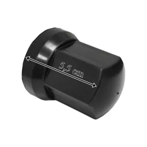 Wheel Nut Cover S-32 (High, Plastic, Black)