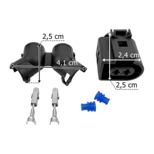 Mercedes Axor / Volvo / Scania Piloto de Gálibo Láteral con Connector Eléctrico