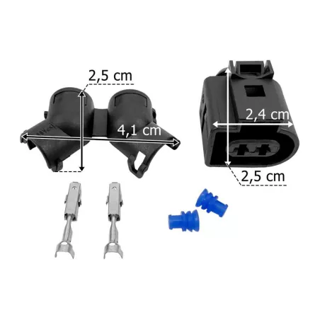 Mercedes Axor / Volvo / Scania Piloto de Gálibo Láteral con Connector Eléctrico
