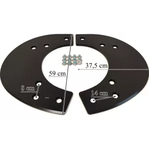Jost Seat Cover 2 Covers With Jsk 37 Bolt Set