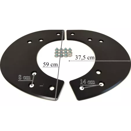Jost Seat Cover 2 Covers With Jsk 37 Bolt Set
