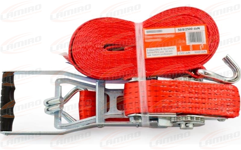 Pas Transportowy z Napinaczem 5 Ton 8 Metrowy (Komplet)