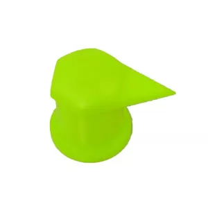 Wheel Pin Cover S-30 mm Green Plastic