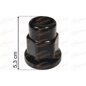 Wheel Nut Cover S-32 (High, Plastic, Black)