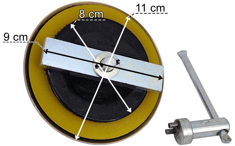 Fuel Tank Cap Protection Ø80mm Cone