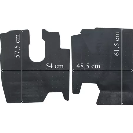 Mercedes Atego (2005-) Rubber Mats