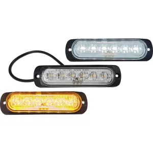 LAMPA OBRYSOWA LED BIAŁA POMARAŃCZOWA