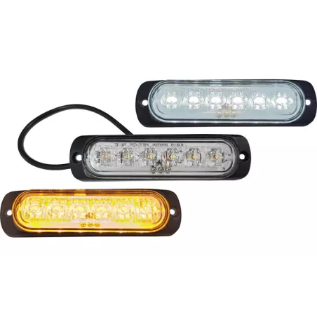 Feu de Gabarit Latéral LED Blanc Orange
