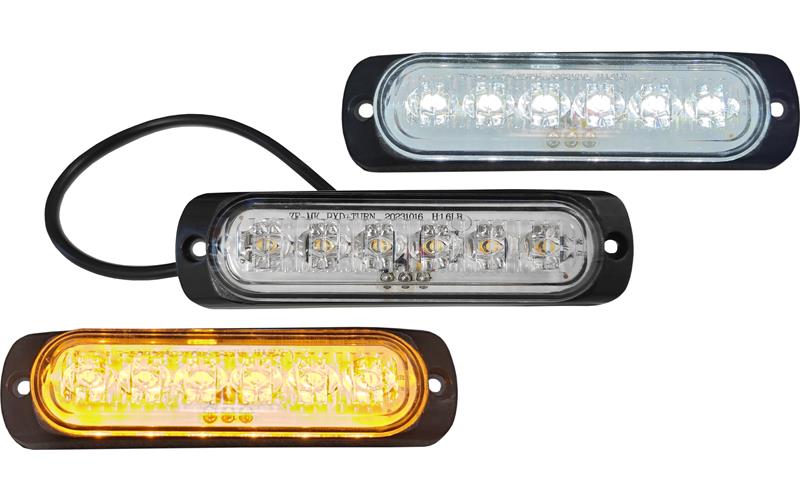 LED Side Marker Lamp White Orange