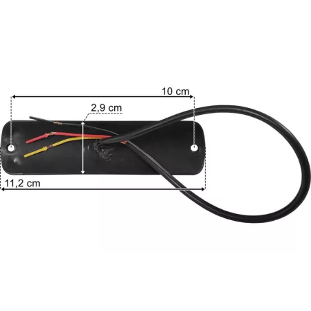 LED Side Marker Lamp White Orange