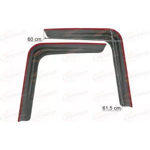 DAF CF Euro6 (2012-) Side Window Fairings / Deflectors
