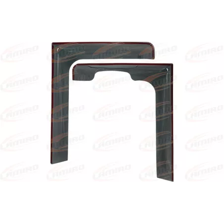 Iveco Stralis Hi-Way Side Window Fairings / Deflectors