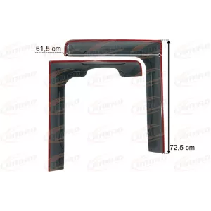 Iveco Stralis Hi-Way Side Window Fairings / Deflectors