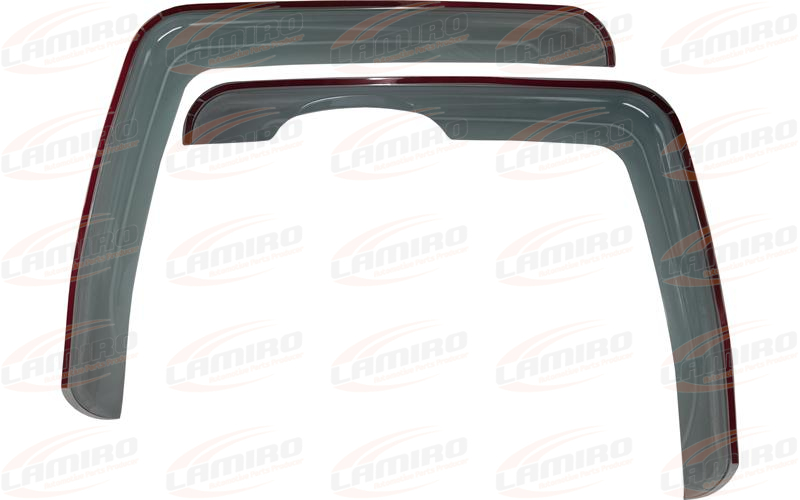Mercedes Arocs MP4 Side Window Fairings / Deflectors