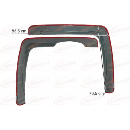 Mercedes Axor / Atego Deflectores de Ventana Lateral