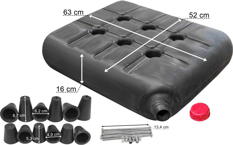 Webasto Fuel Tank 45L With Mounting