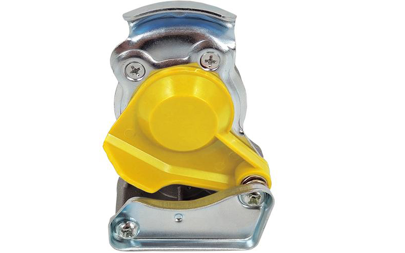 Tête D’accouplement Pneumatique M16 Rigide Avec Soupape Jaune (Camion)