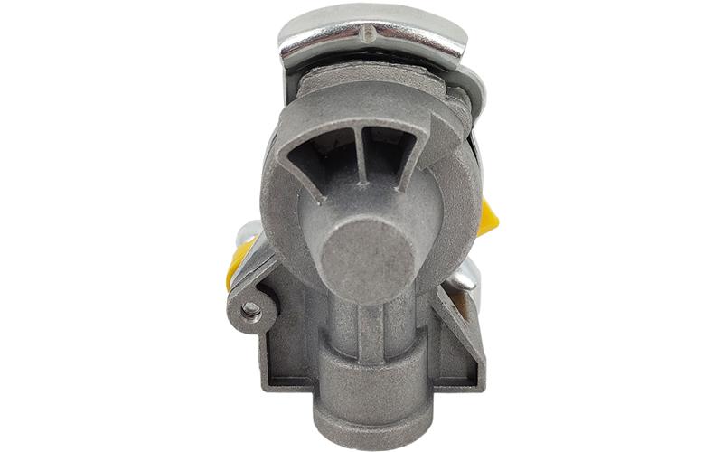 Tête D’accouplement Pneumatique M16 Rigide Avec Soupape Jaune (Camion)