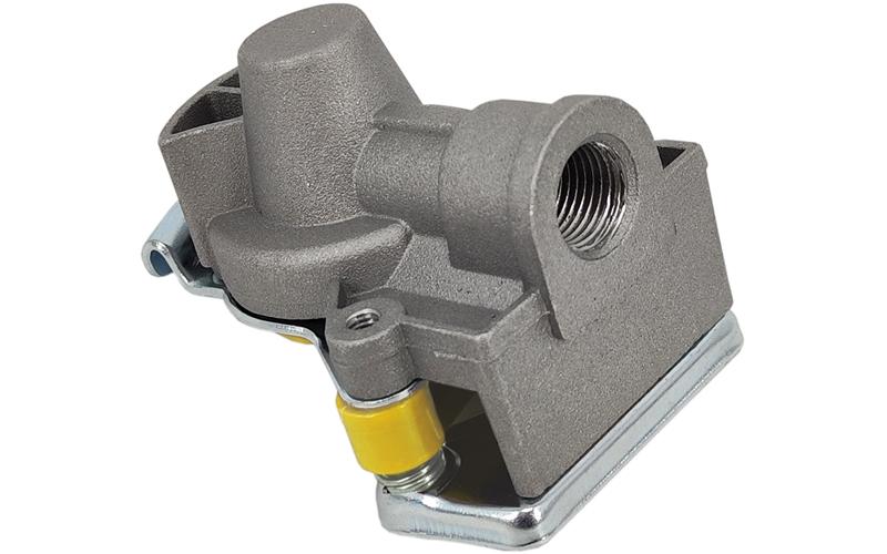 Tête D’accouplement Pneumatique M16 Rigide Avec Soupape Jaune (Camion)