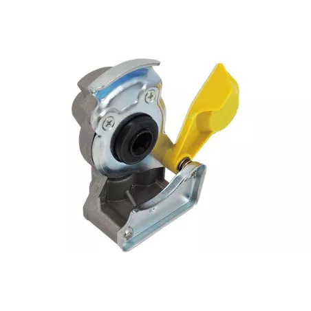 Tête D’accouplement Pneumatique M16 Rigide Avec Soupape Jaune (Camion)
