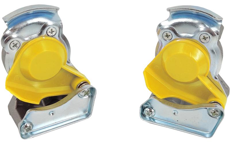 Pneumatic Coupling Head M16 Complete Yellow (Truck + Semi-trailer)