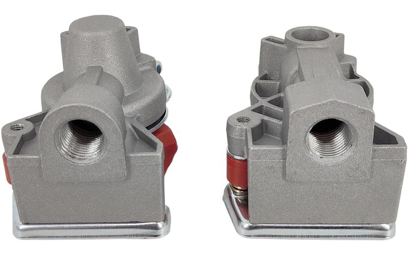 Pneumatic Coupling Head M16 Complete Red (Truck + Semi-trailer)