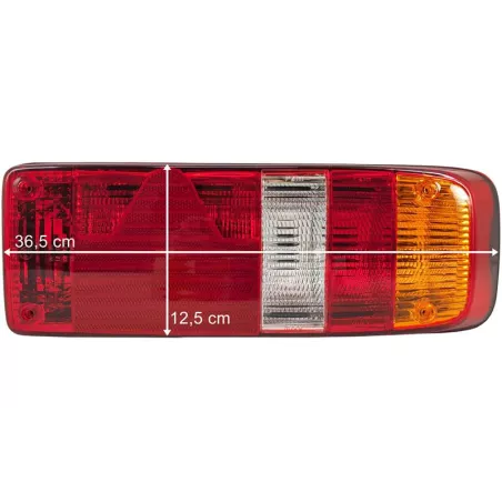 Kögel Trailer Tail Lamp With Marker Lamp And Cable RH