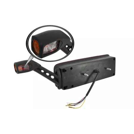 Kögel Trailer Tail Lamp With Marker Lamp And Cable RH